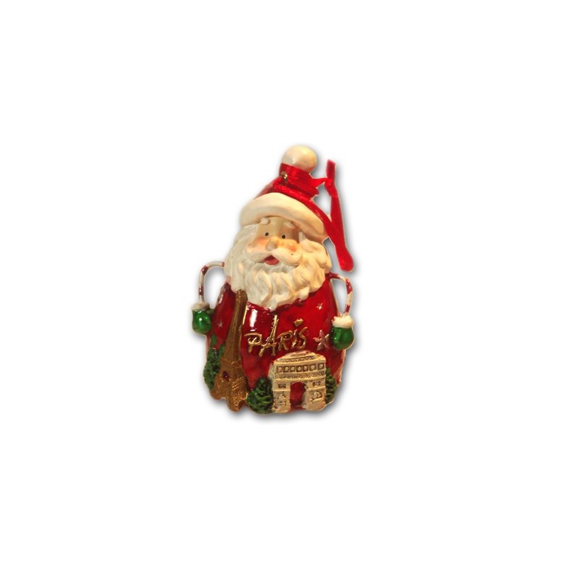 "Santa Claus 2 monuments" Christmas ornament