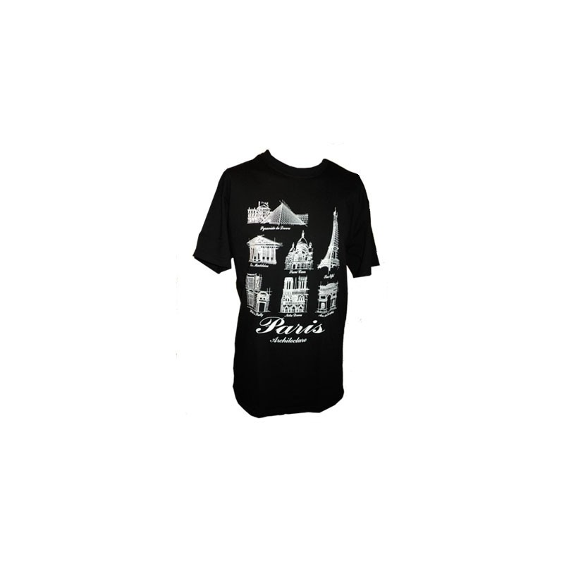 Paris Architecture T-Shirt - detail - Paris souvenir