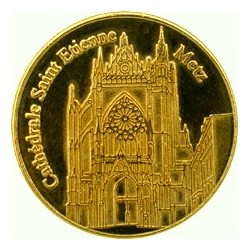 Sainte Etienne Cathedral of Metz medal