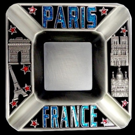 Paris color ashtray - light blue Paris color ashtray - light blue