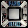 Paris color ashtray - light blue