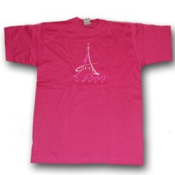 T-shirt Tour Eiffel Paint