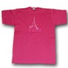 Eiffel Tower Paint T-Shirt - detail - Paris souvenir