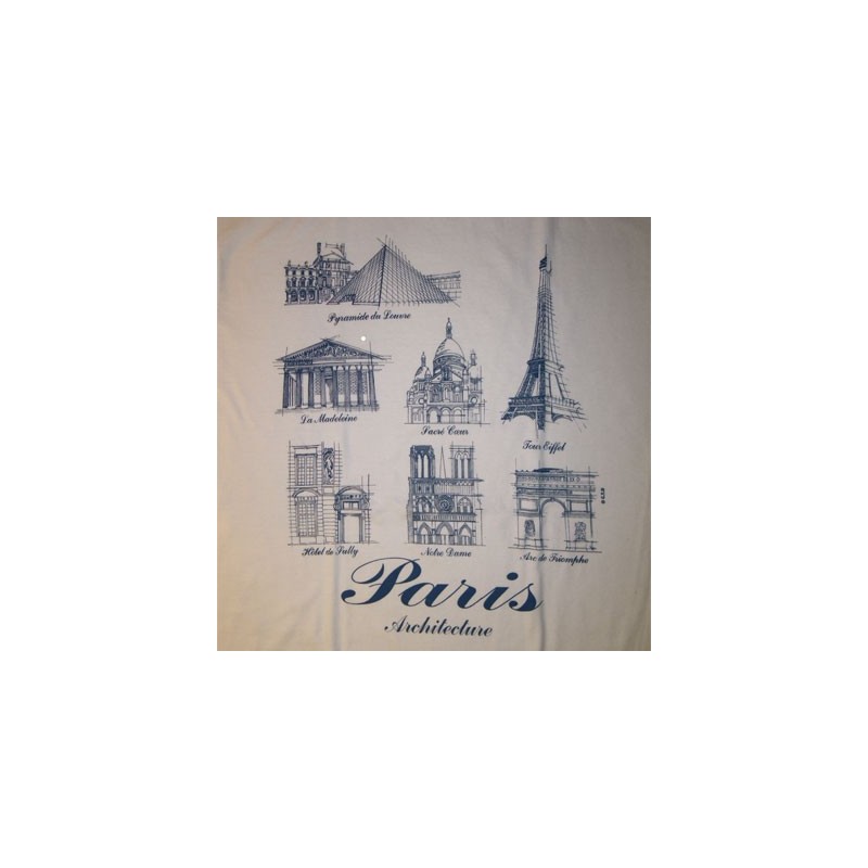 Paris Architecture T-Shirt - view 2 - Paris souvenir