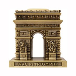 Arc de Triomphe metal bronze - Small - front