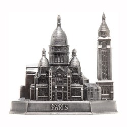 Sacré-Cœur metal figurine