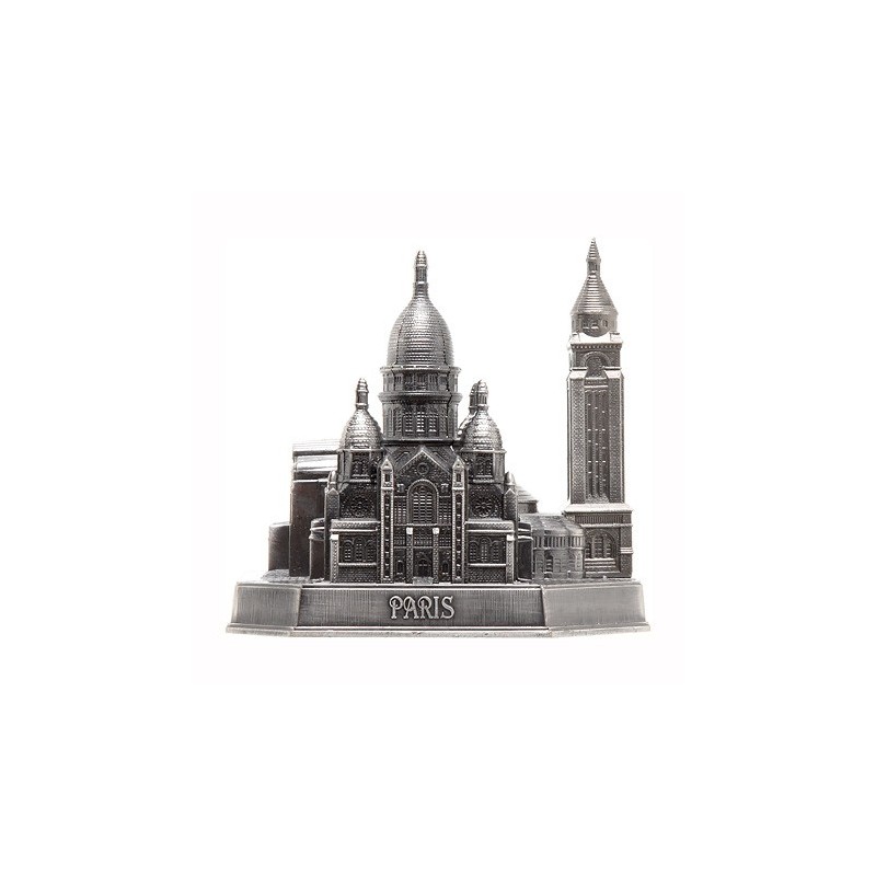 Sacré-Cœur metal figurine