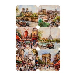 Paris Nostalgic Coasters
