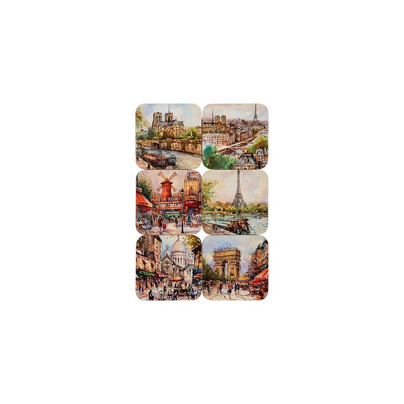 Paris Nostalgic Coasters