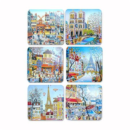 Paris Naïve Coasters