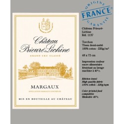 Tea towel Château Prieuré-Lichine Margaux - Bordeaux vineyard