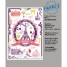 Paris Arabesque tea towel