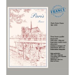 Notre-Dame de Paris tea towel