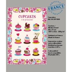 Torchon Cupcakes à la Française