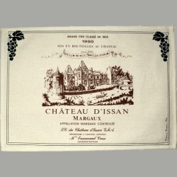 Placemats "Bordeaux Wines" - chateau d'issan