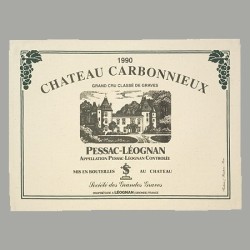 Placemats "Bordeaux Wines" - chateau carbonnieux