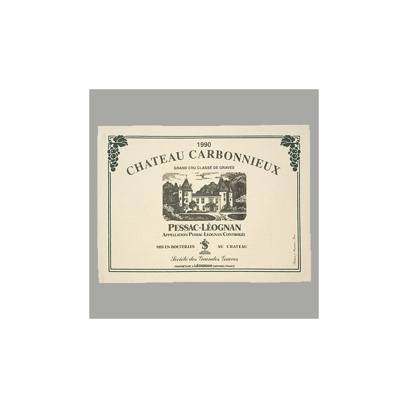 Sets de table "Les Vins de Bordeaux" - Chateau carbonnieux