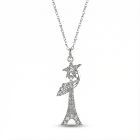 Collier Tour Eiffel Etoilé
