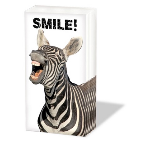 Smile! Pocket Tissues