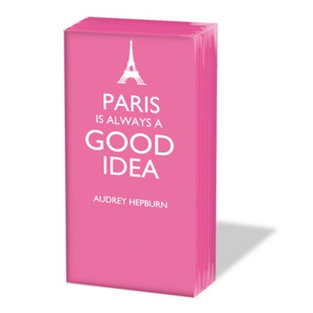 Paris Is Always Pocket Tissues