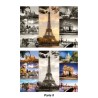 Set de table Paris Tour Eiffel et Monuments de Paris