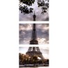 3 Cartes Postales de la Tour Eiffel