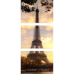 3 Eiffel Tower Postcards