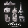 Paris Architecture T-Shirt - back - Paris souvenir