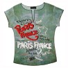 Cities of France T-Shirt khaki