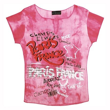 T-shirt Villes de France