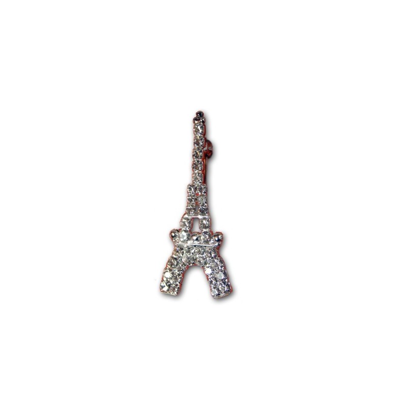 Eiffel Tower rhinestone brooch Eiffel Tower rhinestone brooch