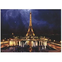 10 Cartes Postales de la Tour Eiffel