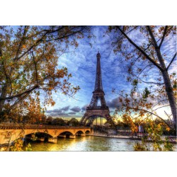 10 Cartes Postales de la Tour Eiffel