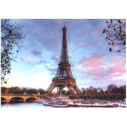 10 Cartes Postales de la Tour Eiffel