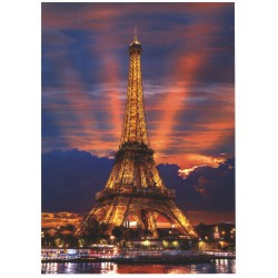 10 Cartes Postales de la Tour Eiffel