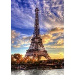 10 Cartes Postales de la Tour Eiffel