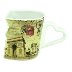 "Old Paris" duo mugs - right