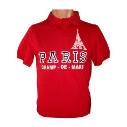 Champ de Mars polo shirt - red