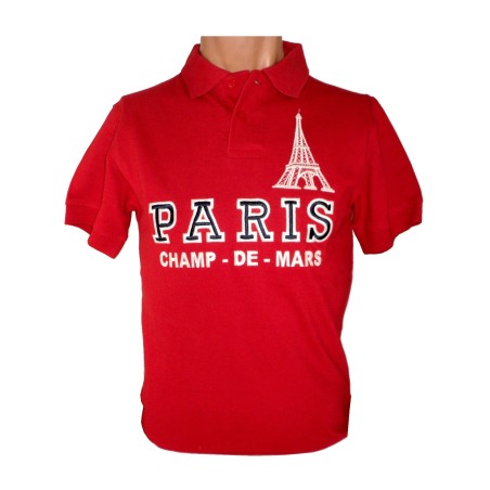 Polo Champ de Mars - rouge Polo Champ de Mars - rouge