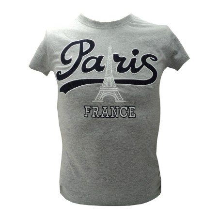 T-shirt Paris Vintage coupe Femme T-shirt Paris Vintage coupe Femme