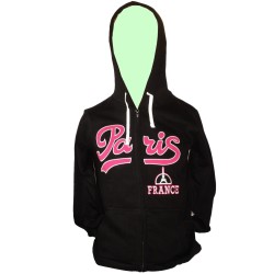 Kids' Paris Vintage Zip Hoodie