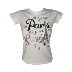Girls' "I Visited Paris" T-Shirt