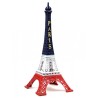 Tour Eiffel Bleu-Blanc-Rouge lettres dorées