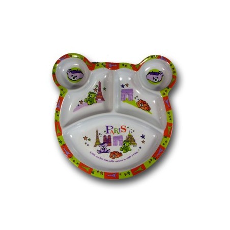 Assiette pour bébé 3 petits ours Assiette pour bébé 3 petits ours