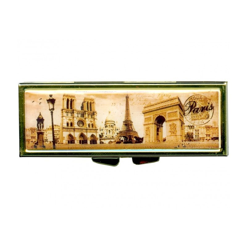 Monuments of Paris pillbox