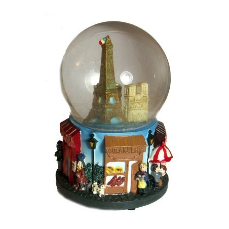 Boule résine vie de Paris - Petit