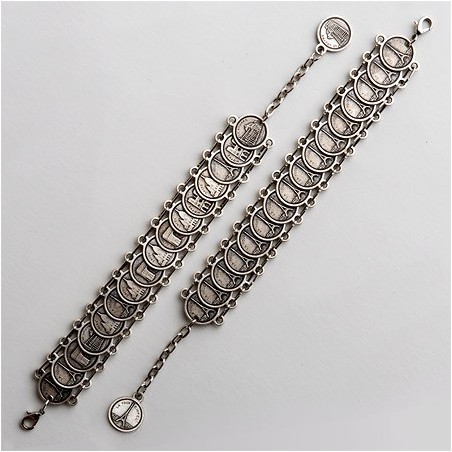 Metal Coin Bracelet
