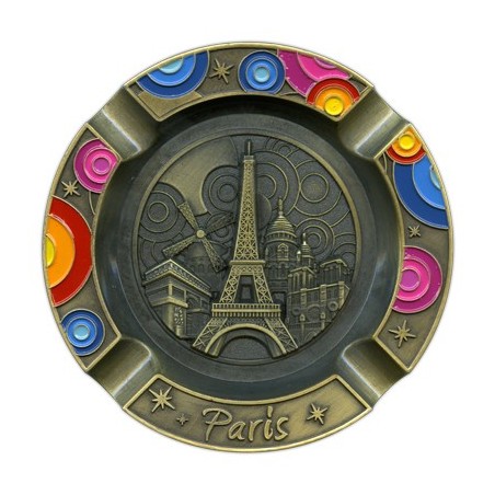 Metal ashtray Paris Fireworks Metal ashtray Paris Fireworks