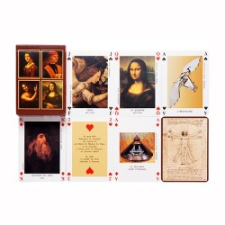 Jeu de cartes "Leonard Da Vinci"