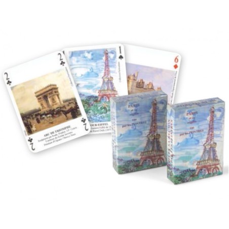 "Paris and its region as seen by the painters" card game